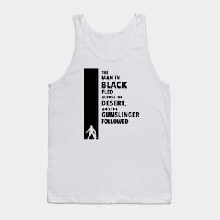 The Man in black Tank Top